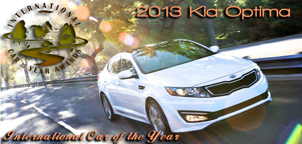 2013 KIA Optima Named 2013 International Car of the Year by Road & Travel Magazine